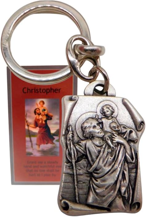 Westmon Works St Christopher Set with Mini Saint Statue Pack 